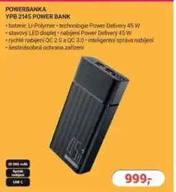 Planeo Elektro Powerbanka YPB 2145 power bank nabídka