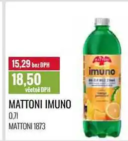 Ratio MATTONI IMUNO 0,7l nabídka