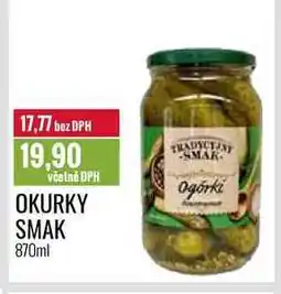 Ratio OKURKY SMAK 870ml nabídka