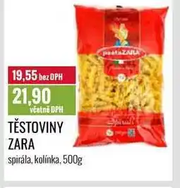 Ratio TĚSTOVINY ZARA 500g nabídka
