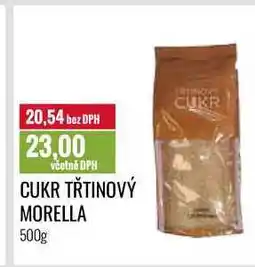 Ratio CUKR TŘTINOVÝ MORELLA 500g nabídka