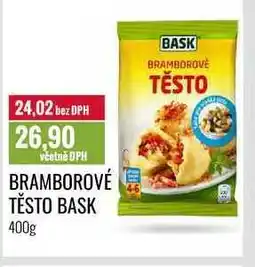 Ratio BRAMBOROVÉ TĚSTO BASK 400g nabídka