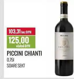Ratio PICCINI CHIANTI 0,75l nabídka