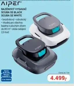 Planeo Elektro Bazénový Vysavač scuba se black scuba se white nabídka