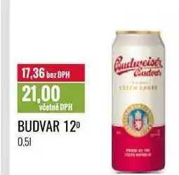 Ratio BUDVAR 12° 0,5l nabídka
