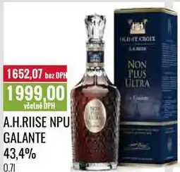 Ratio A.H.RIISE NPU GALANTE 43,4% 0,7l nabídka