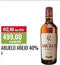 Ratio ABUELO AÑEJO 40% 1l nabídka