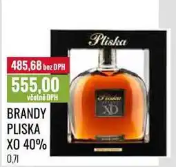 Ratio BRANDY PLISKA XO 40% 0,7l nabídka