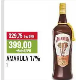 Ratio AMARULA 17% 1l nabídka