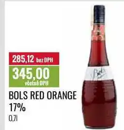 Ratio BOLS RED ORANGE 17% 0,7l nabídka