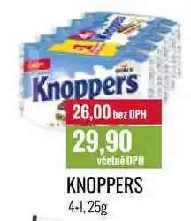 Ratio KNOPPERS 4+1, 25g nabídka