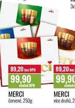 Ratio MERCI červené, 250g nabídka