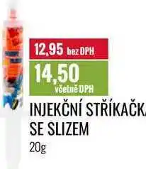 Ratio INJEKČNÍ STŘÍKAČK SE SLIZEM 20g nabídka