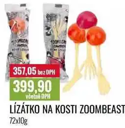Ratio LÍZÁTKO NA KOSTI ZOOMBEAST 72x10g nabídka