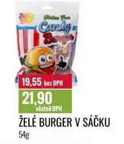 Ratio ŽELÉ BURGER V SÁČKU 54g nabídka
