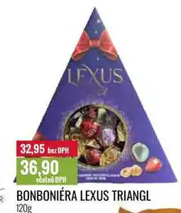 Ratio BONBONIÉRA LEXUS TRIANGL 120g nabídka