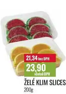Ratio ŽELÉ KLIM SLICES 200g nabídka