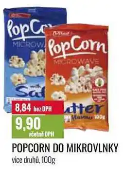 Ratio POPCORN DO MIKROVLNKY 100g nabídka