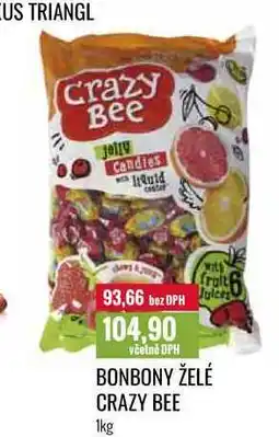 Ratio BONBONY ŽELÉ CRAZY BEE 1kg nabídka