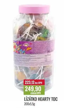 Ratio LÍZÁTKO HEARTY TOC 200x5,5g nabídka