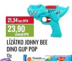 Ratio LÍZÁTKO JOHNY BEE DINO GUP POP 10g nabídka
