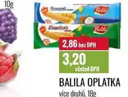 Ratio BALILA OPLATKA 18g nabídka