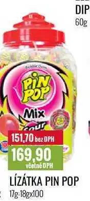 Ratio LÍZÁTKA PIN POP 17g-18gx100 nabídka