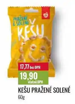 Ratio KEŠU PRAŽENÉ SOLENÉ 60g nabídka
