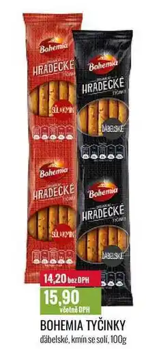 Ratio BOHEMIA TYČINKY 100g nabídka