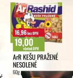 Ratio ArR KEŠU PRAŽENÉ NESOLENÉ 60g nabídka