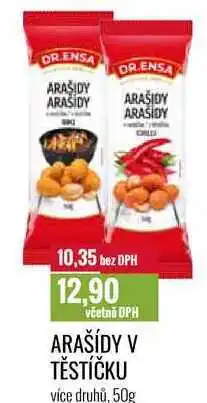 Ratio ARAŠÍDY V TĚSTÍČKU 50g nabídka