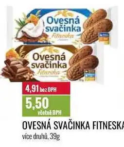 Ratio OVESNÁ SVAČINKA FITNESKA 39g nabídka