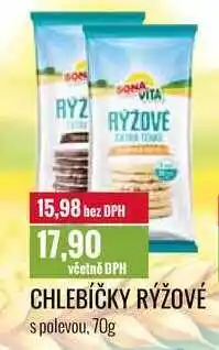 Ratio CHLEBÍČKY RÝŽOVÉ 70g nabídka