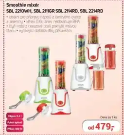 Planeo Elektro Smoothie mixér SBL 2210WH, SBL 2111GR SBL 2114RD, SBL 2214RD nabídka