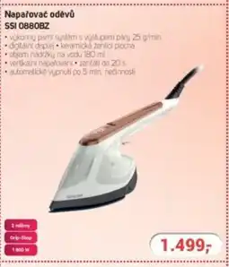 Planeo Elektro Napařovač oděvů SSI 0880BZ nabídka