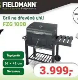Planeo Elektro FIELDMANN Gril na dřevěné uhlí FZG 1008 nabídka