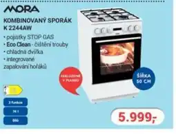 Planeo Elektro MORA Kombinovaný sporák K 2244AW nabídka