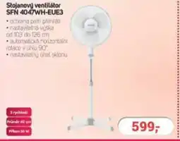 Planeo Elektro Stojanový ventilátor SFN 4047WH-EUE3 nabídka