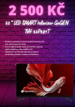 Mall.cz 32" LED Smart televizor GoGEN TVH 32P381T nabídka