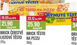 Ratio BRICK TĚSTO NA PIZZU 280g nabídka