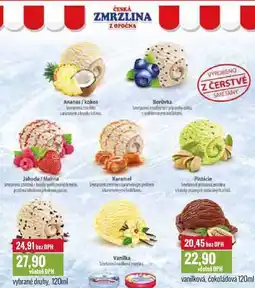 Ratio ČESKÁ ZMRZLINA Z OPOČNA 120ml nabídka