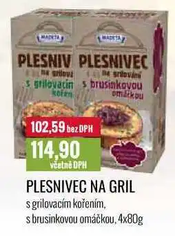 Ratio PLESNIVEC NA GRIL 4x80g nabídka