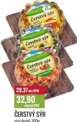 Ratio ČERSTVÝ SÝR 100g nabídka