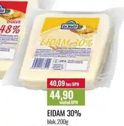 Ratio EIDAM 30% blok, 200g nabídka