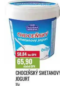 Ratio CHOCEŇSKÝ SMETANOVY JOGURT 1Kg nabídka