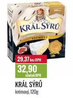 Ratio KRÁL SÝRŮ krémový, 120g nabídka
