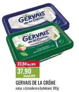 Ratio GERVAIS DE LA CRÉME 180g nabídka