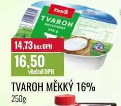 Ratio TVAROH MĚKKÝ 16% 250g nabídka