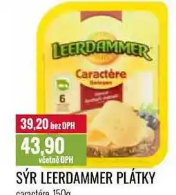 Ratio SÝR LEERDAMMER PLÁTKY caractére 150g nabídka