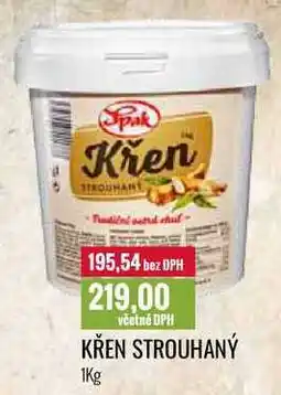 Ratio KŘEN STROUHANÝ 1Kg nabídka